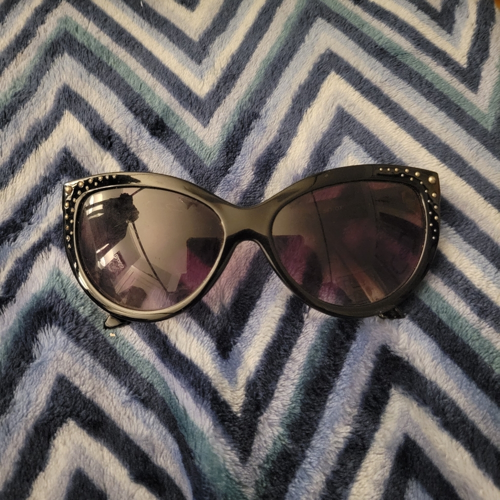 Jessica Simpson Cateye Detail Sunglasses